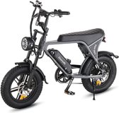 Bol.com OUXI C80 Mini Fatbike - In doos - Ingebouwd Alarmsysteem - Gratis Voetsteuntjes - 16 Inch - 250W Motor - 7 Versnellingen... aanbieding
