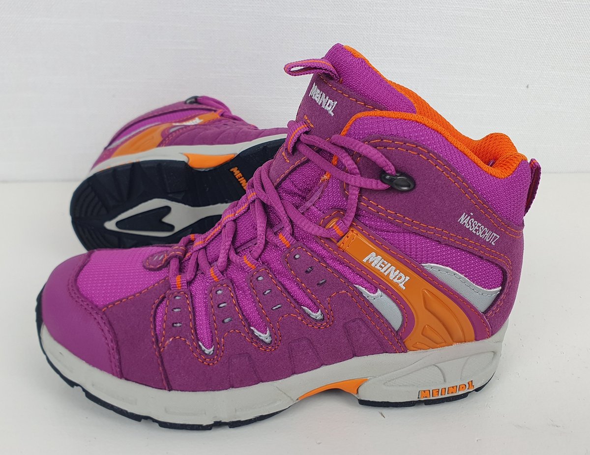Meindl snap junior mid fuchsia orange
