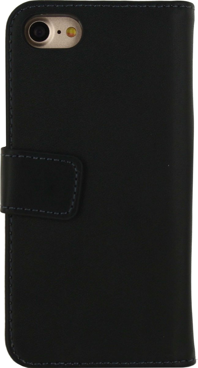 Mobilize Telefoonhoesje geschikt voor Apple iPhone 6s Hoesje | Mobilize Classic Gelly Wallet Bookcase Portemonnee | Pasjeshouder voor 2 Pasjes | Telefoonhoesje voor Pinpas / OV Kaart / Rijbewijs - Zwart