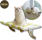 AnyPrice® Katten Hangmat - Raamligstoel - Kattenbed - Kat Vensterbank - Balkon Kattenmand - Max. 18 kg - 50 x 35 cm - Wit