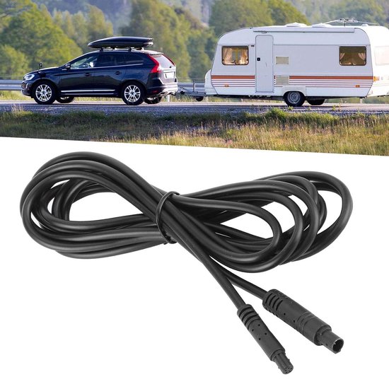 10m RCA kabel met 12V kabel voor achteruitrijcamera 10m RCA kabel met 12V kabel voor achteruitrijcamera