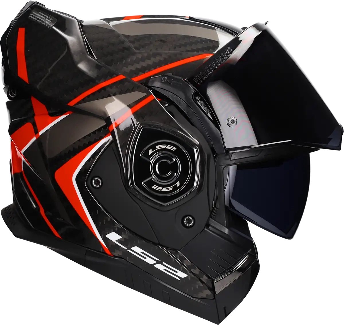 LS2 Helm Advant X Carbon Future II FF901 rood maat M