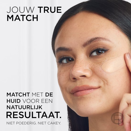 L’Oréal Paris True Match Foundation - 5D/W - Natuurlijk Dekkende Foundation met Hyaluronzuur en SPF 16 - 30ml - Vegan