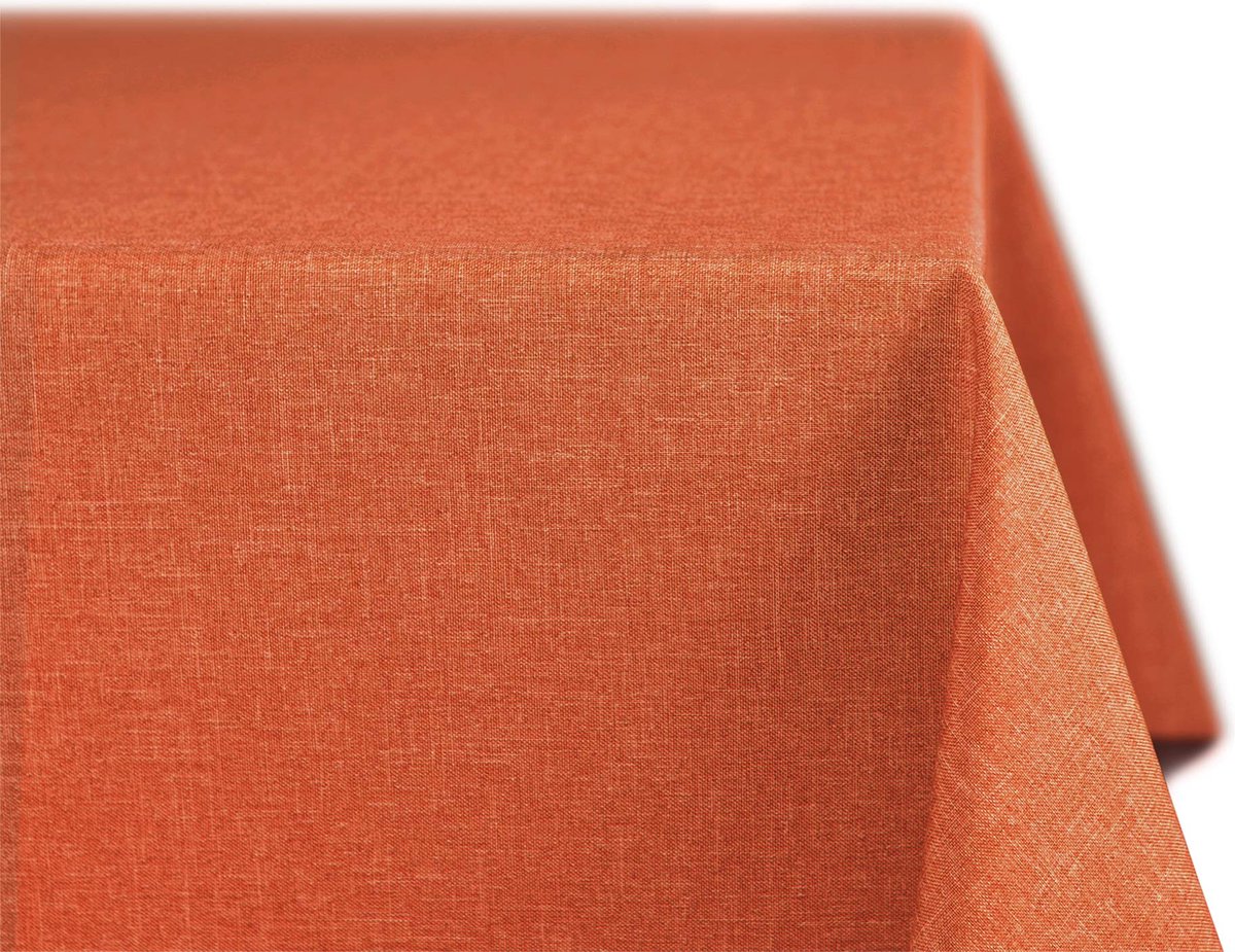 La'Moussawi ® Tafelkleed met Linnen Uiterlijk, Strijkvrij en Waterbestendig in Diverse Maten en Kleuren