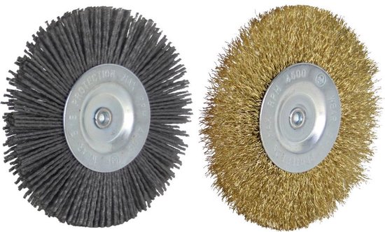 Borg Elektrische Oppervlakte en Voegenreiniger - MultiBrush - Koper Borstel - Voegen Borstel - Terrasreiniger - Inclusief 4 Borstels van Borg — afbeelding 4