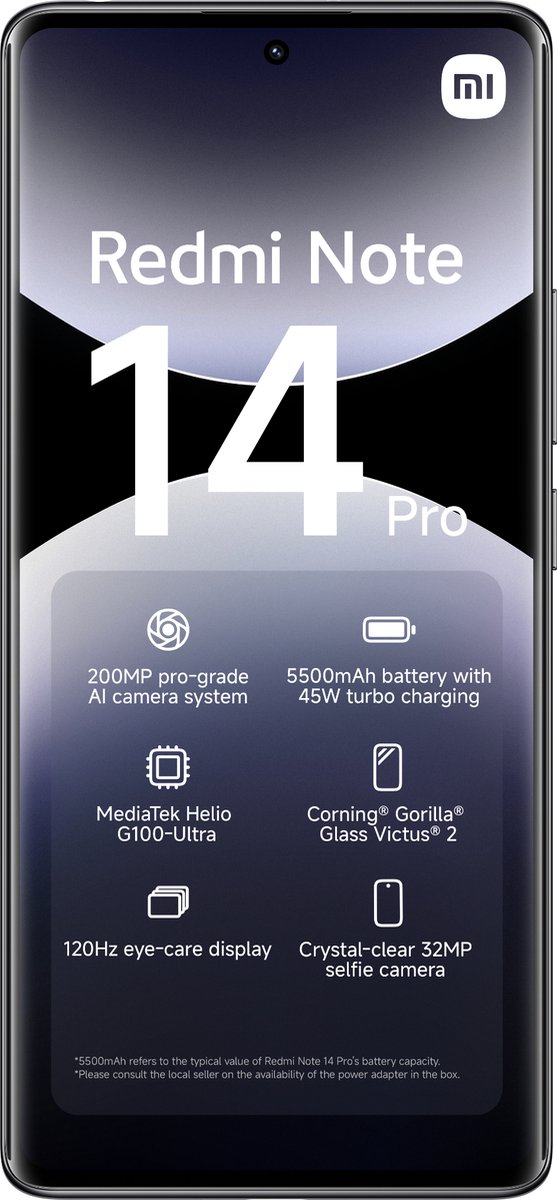 Xiaomi Redmi Note 14 Pro - 256GB thumbnail 2