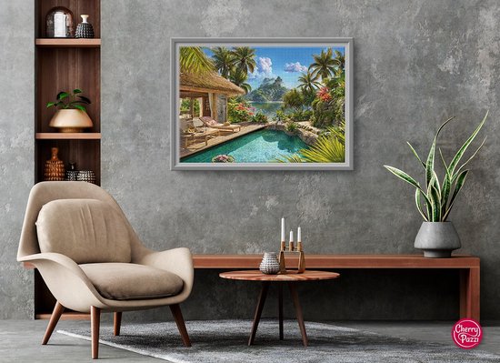 Puzzle Vacances Tropical 2000 Pièces