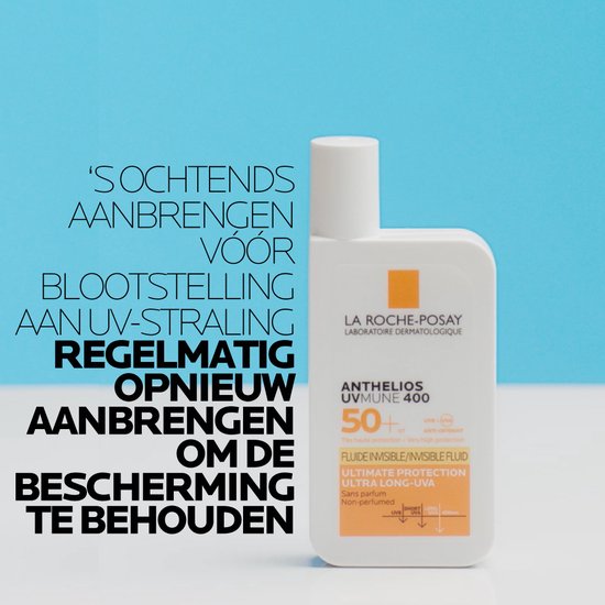 La Roche-Posay Anthelios UVMune400 - Crème solaire - Visage - SPF50+ - 50 ml