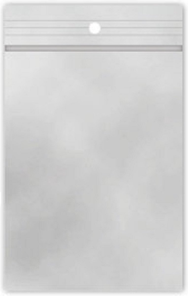 Raadhuis gripzak - 80x120mm - zonder schrijfvlak - 100 stuks - RD-341145