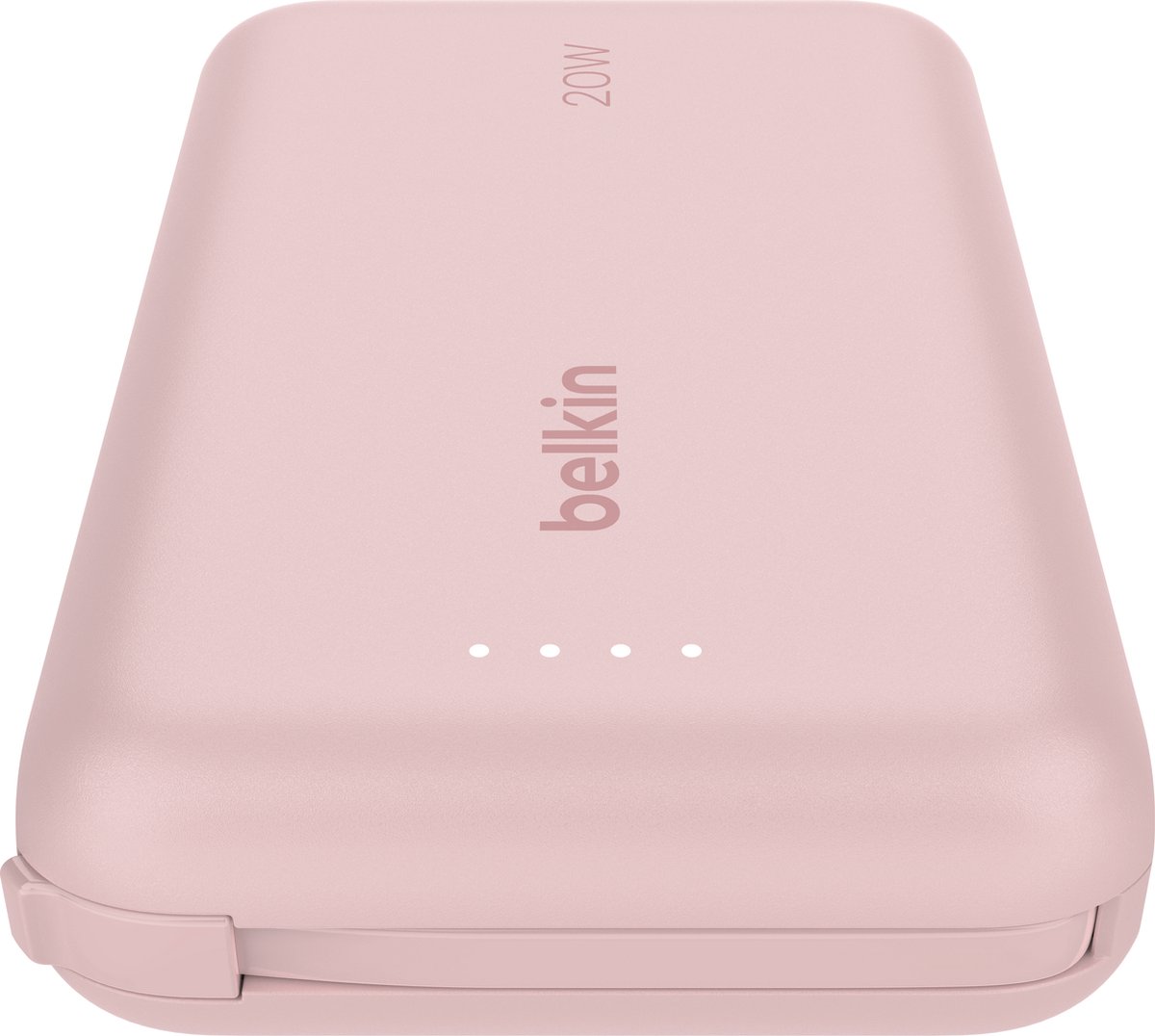 Belkin Powerbank 10.000mAh met USB-C Kabel 20W Roze - afbeelding 3