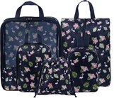 Travel cubes | Luxe Travel Bag | Onbezorgd en georganiseerd reizen| Packing Cubes Set 5-delig | Vakantie | Koffer accessoires| Opbergtassen | Opbergzakken | Kleding organizer | Travel bags | 