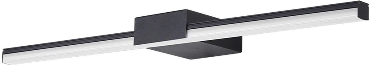 Spiegel Verlichting Led - Spiegellamp - Badkamer - Badkamer Verlichting - Zwart - 55 cm