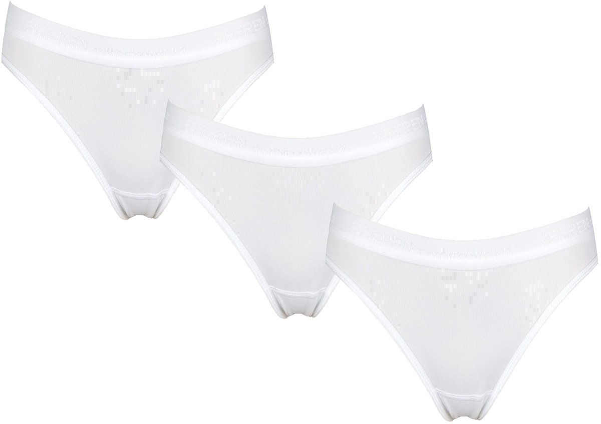 3-Pack Dames Bikini slip Wit - maat S