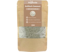 Keltisch Zeezout 100% Natuurlijk - 500gram - Celtic Sea Salt is Rijk aan Mineralen en Sporenelementen voor een Unieke Smaak - Keltisch Zeezout Grof en Vochtig