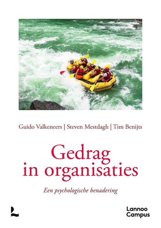 Gedrag in organisaties - cover