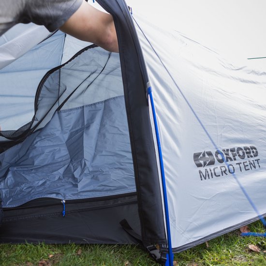 Oxford Micro Tent - 2 persoons tent (of 1 persoon met kit) - Backpacktent - Waterdicht - Camping Wandeltent - Kleine tent - Vistent - Tunneltent - Lichtgewicht tent - Eenvoudige installatie van Timebreakers — afbeelding 4