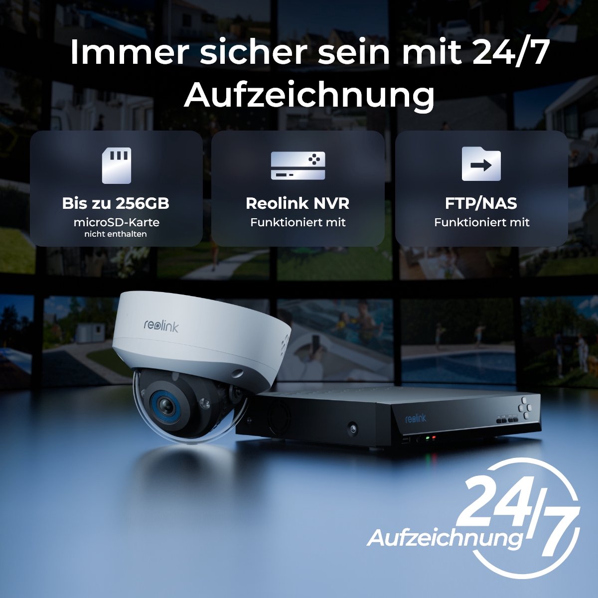 Reolink RLC-1240A Beveiligingscamera 12MP met Kleuren Nachtzicht - afbeelding 3