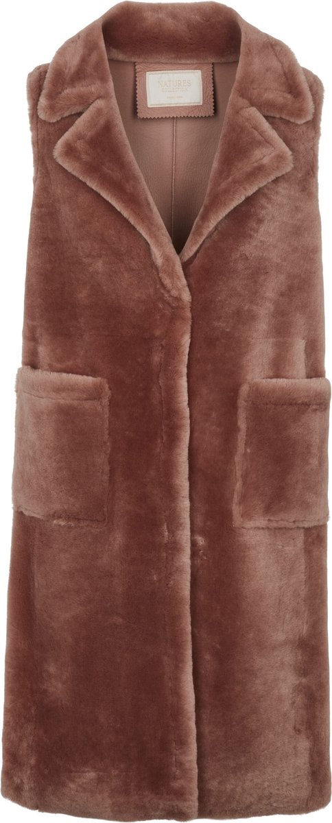 Natures Collection - Raelynn Vest - Dubbelzijdige Shearling Schapenvacht