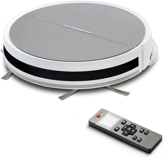 ApexArte® Robotstofzuiger met Laadstation - Robotstofzuigers Huisdieren - Stofzuiger - Grijs