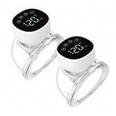 Bol.com Elektrische Draadloze Borstkolf – Borstkolf - BPA-Vrij – Dubbele handsfree Borstkolf - 2 stuks - Draagbaar aanbieding