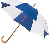 Falcone Paraplu Automatisch En Windproof 102 Cm Donkerblauw/wit