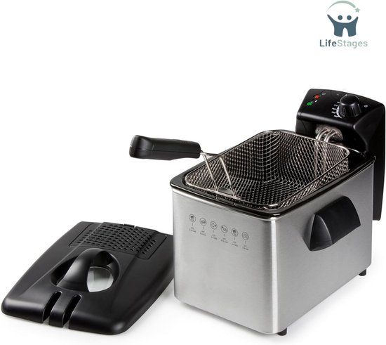 Emphsism ® 8 in 1 - Dubbele Airfryer - 9 Liter - Dubbele Mand - Deluxe Emphsism ® 8 in 1 - Dubbele Airfryer - 9 Liter - Dubbele Mand - Deluxe