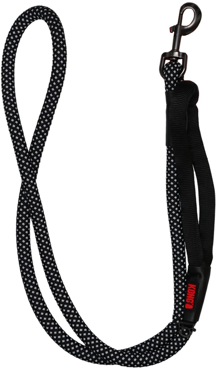 KONG Rope Leash - Zwart