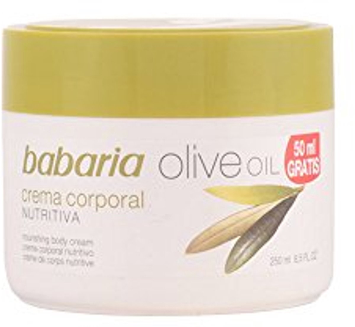 Goedkoopste Babaria Moisturizing Olive Oil Body Cream 250ml
