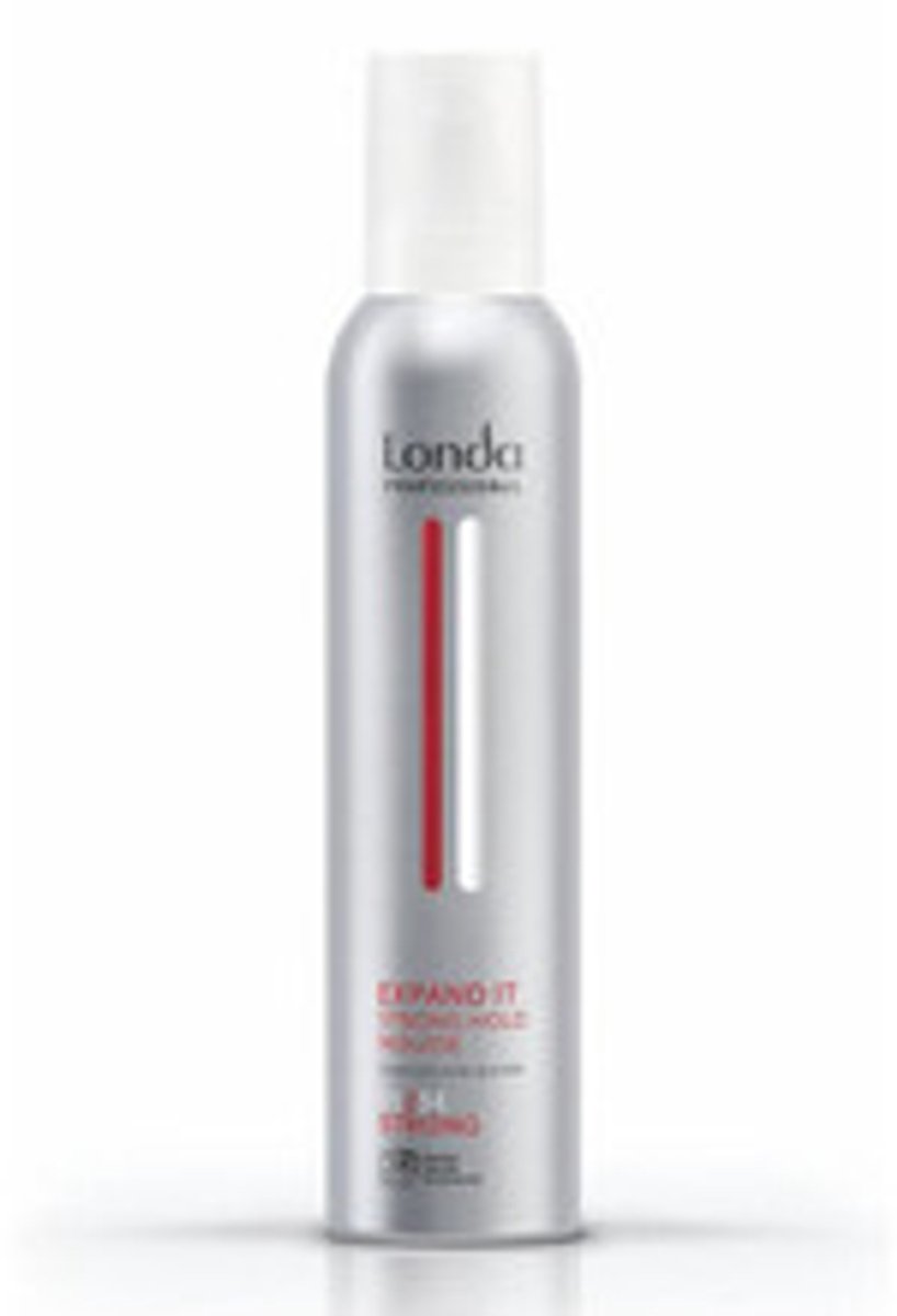 Expand It Strong Hold Mousse - Volumetric Hair Mousse With Strong Fixation