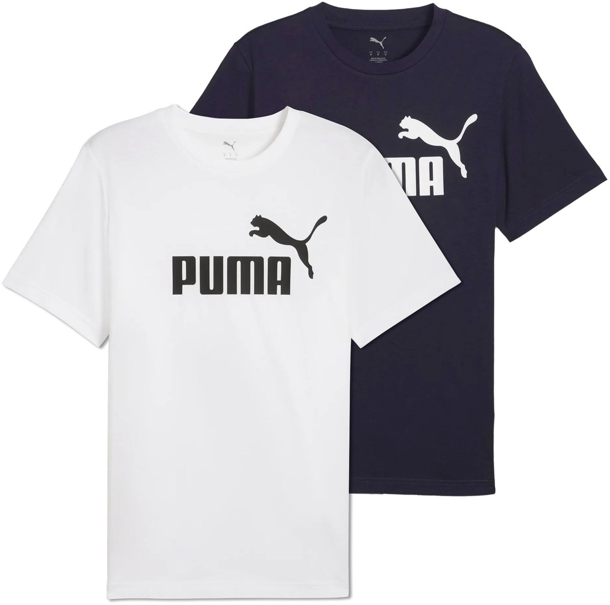 Puma T-shirt Set van 2 Wit