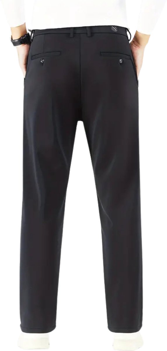 Bovista Golfbroek Heren - Golfkleding - Golfen - Golf Accessoires - Nette Pantalon - Zwart XXXL - Maat 56 van Bovista — afbeelding 4