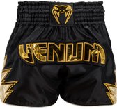 Venum Inferno Muay Thai Kickboks Shorts Zwart Goud - L