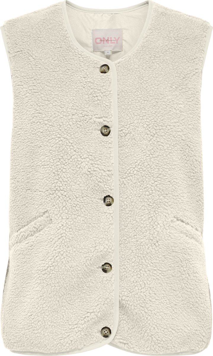 ONLY - ONLBABY TEDDY VEST PNT - Dames - Gewatteerde jassen