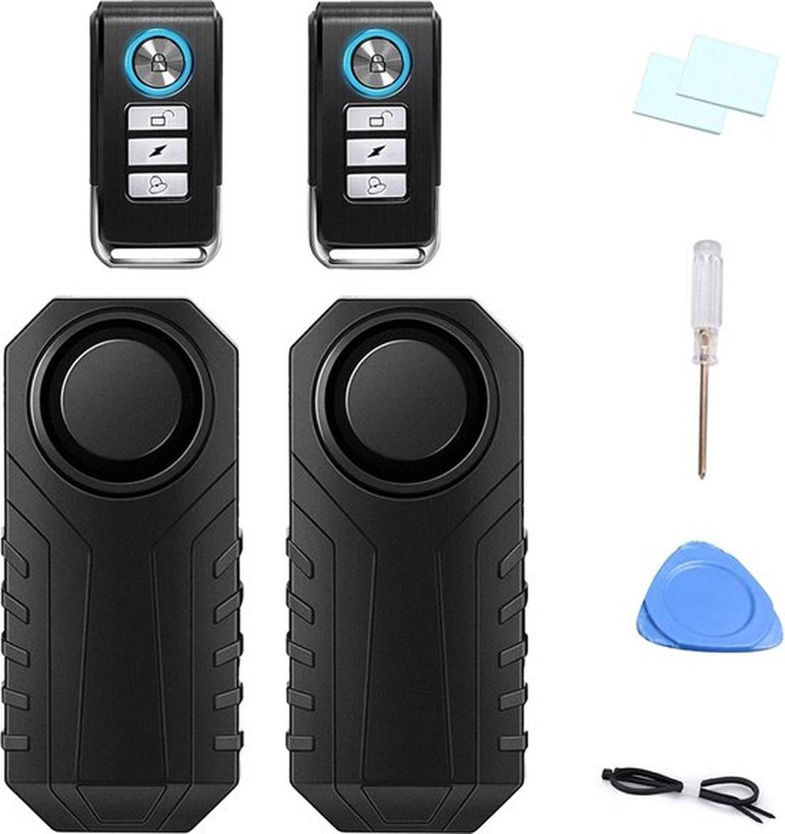 Fietsalarm- Fiets Alarm - Fietsalarm met Afstandsbediening - Bike Alarm - Anti Diefstal