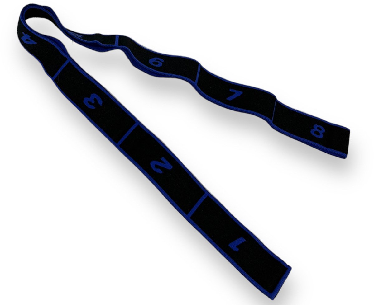 Padisport - Stretch Elastiek Blauw - Stretch Elastiek Fitness - Stretch Elastiek Band - Leniger Worden - Fitness Elastiek