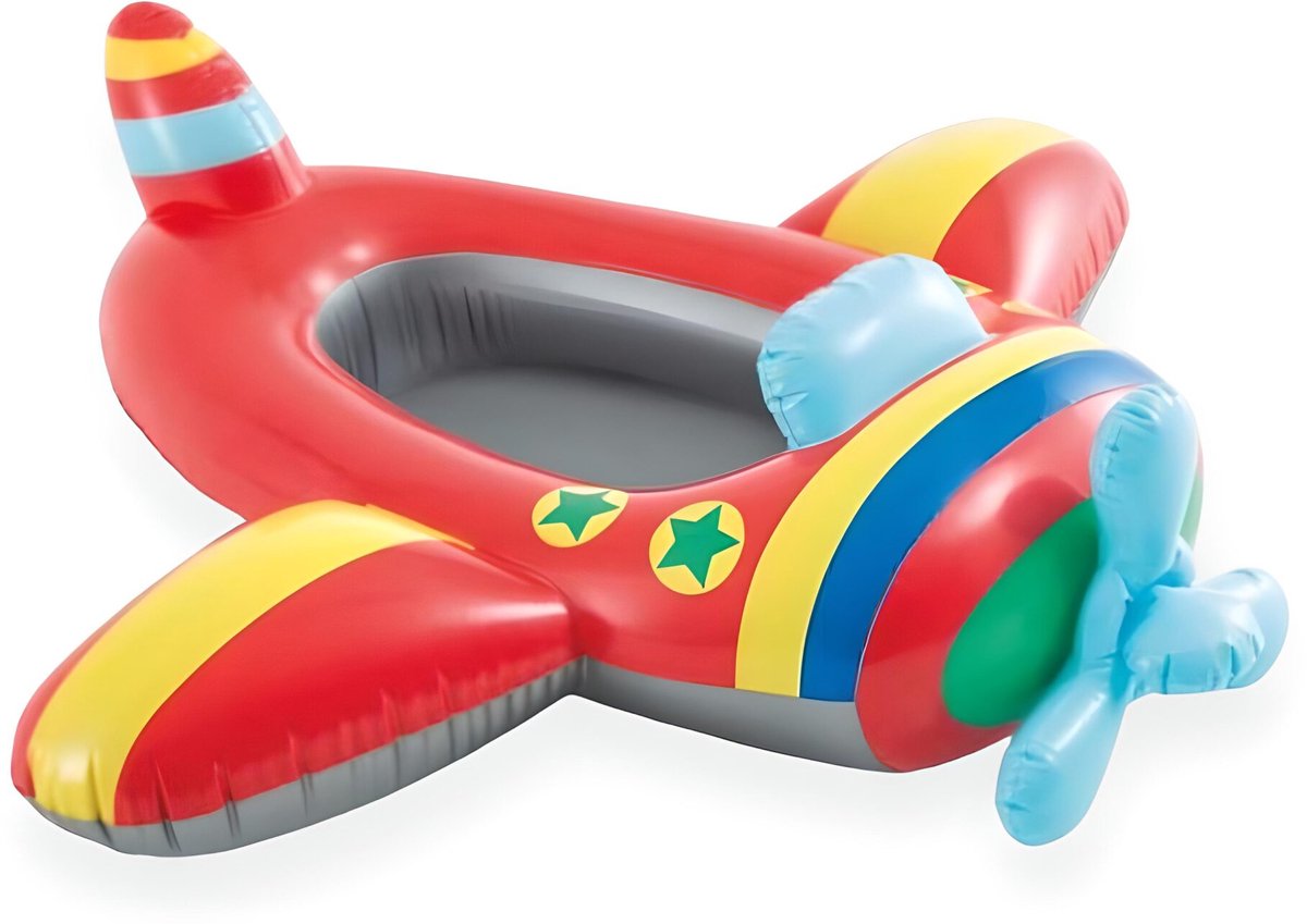 Intex Pool Cruiser Vliegtuig Rood