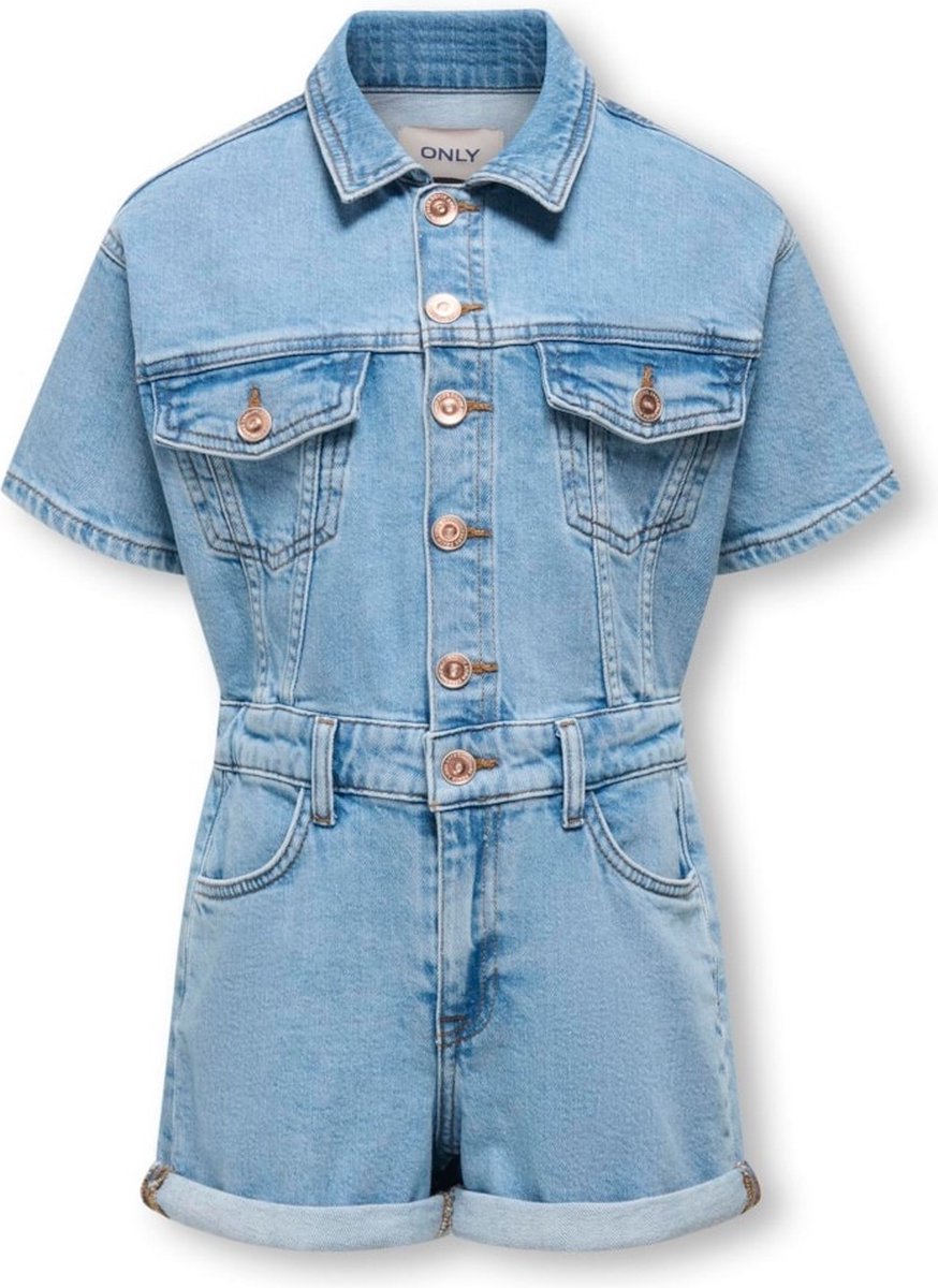 ONLY - Kogcastel playsuit denim - Blauw - Maat 164
