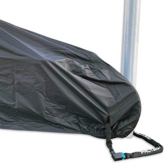 Lynx 2-wielen Cargo bakfietshoes 300D Oxford polyester Waterdicht Anti-diefstal Zwart van Lynx. — afbeelding 4