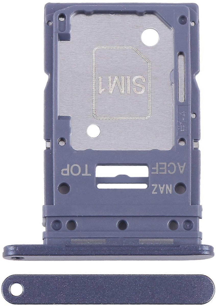 Voor Samsung A35 5G A136 Simkaart houder Marineblauw