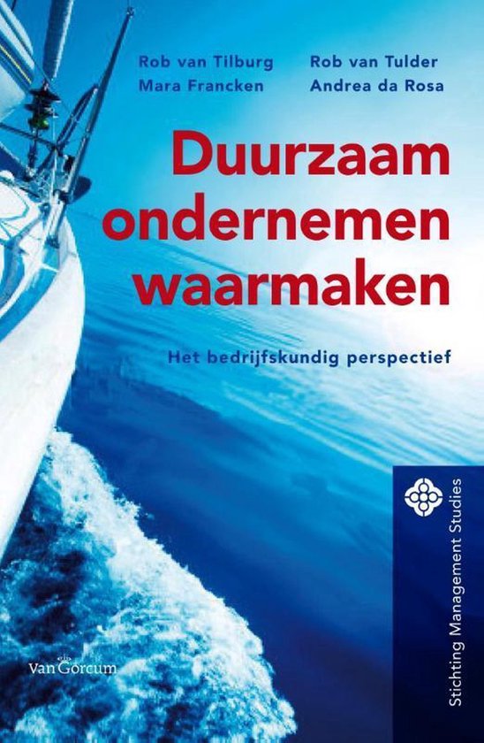 SMS reeks - Duurzaam ondernemen waarmaken - cover