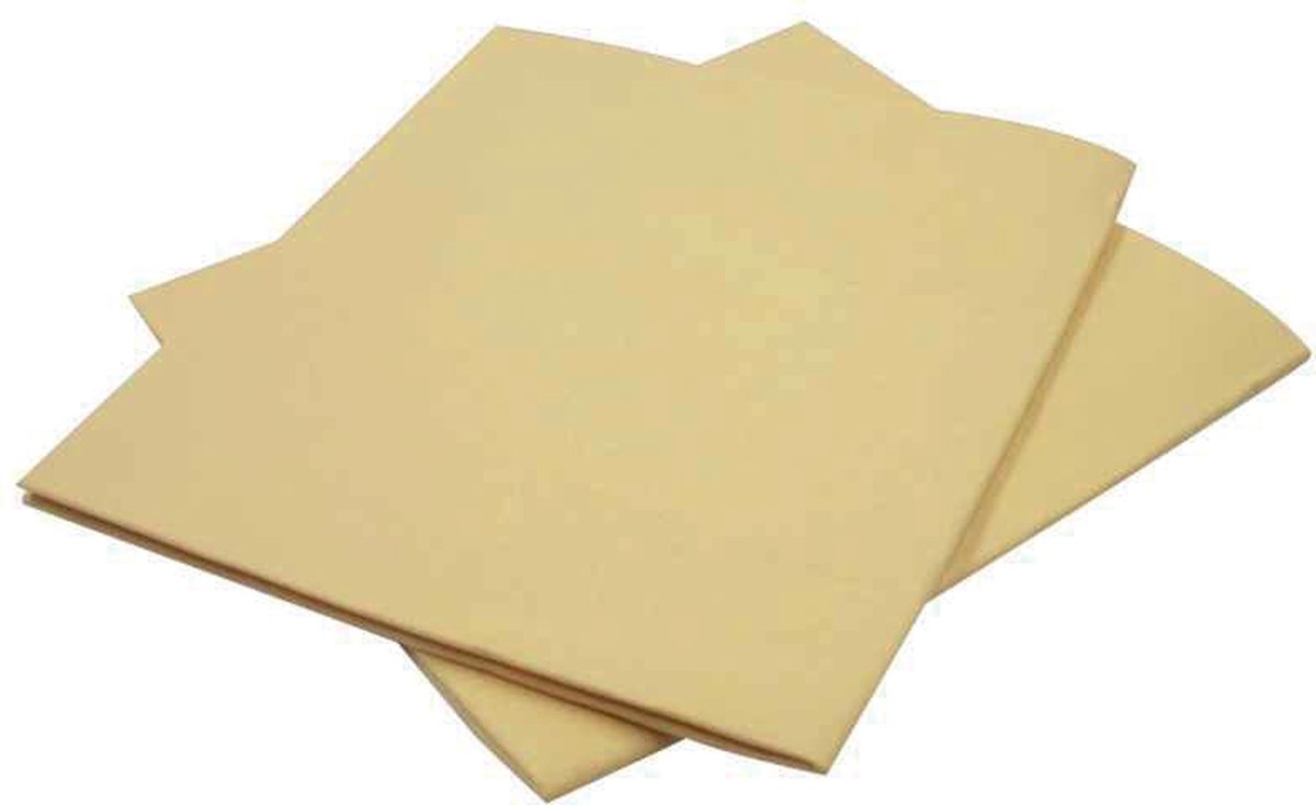 Aqualine synthetische zeemdoek ft 35 x 40 cm, pak van 2 stuks 25 stuks