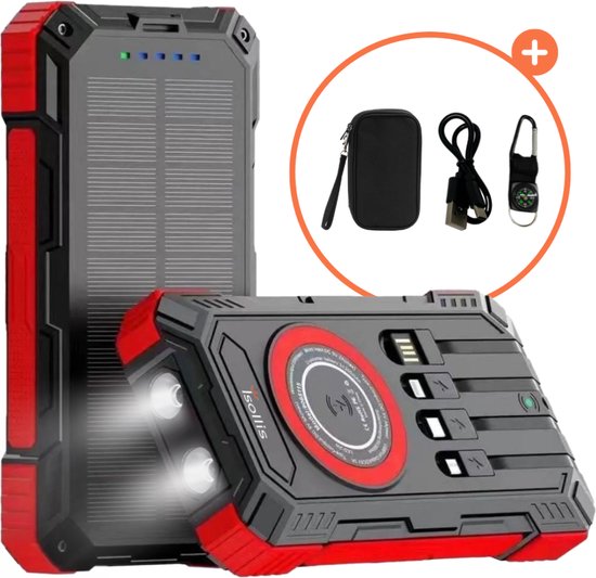 Isollis Solar Powerbank 20000 mAh