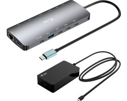 Hub USB i-Tec C31NANOTRIPLED140 Grijs