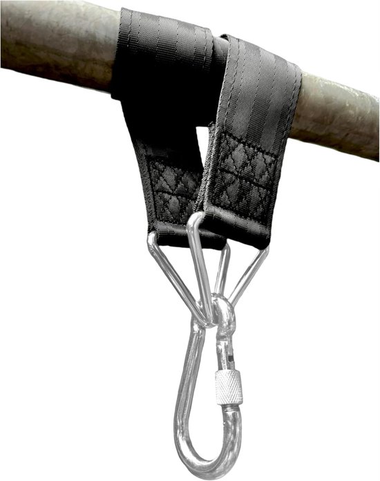 Dolibest Bokszak-ophangset, 360 graden draaibare zware zak ophanghaak, schommelhangmat-ophangingsset met karabijnhaak voor snelheidsoefeningen Muay Thai-training, 454 kg