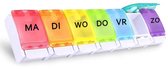 Pillendoosje - Pillendoos 7 Dagen - 1 Vakje - Organizer - Medicijnen Doosje - Sterke Vergrendeling - NEDERLANDS