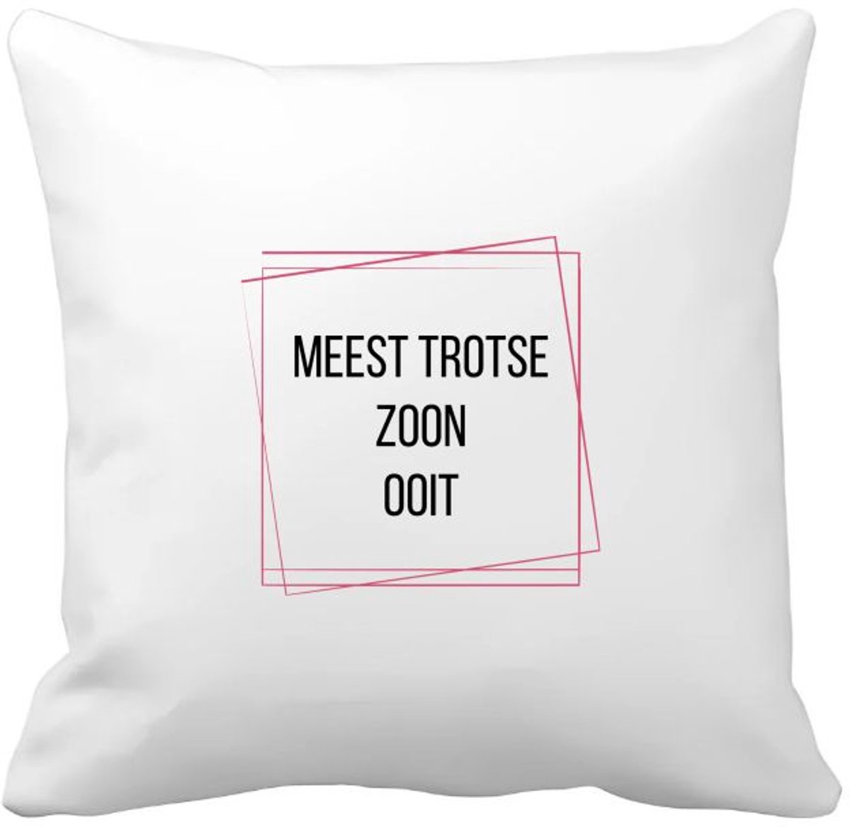 Akyol meest trotse zoon ooit Kussen hoes - Zoon - trotse zoon - verjaardagscadeau - verjaardag - cadeau - cadeautje voor zoon - zoon artikelen - kado - geschenk - gift - 40 bij 40 cm Multicolor