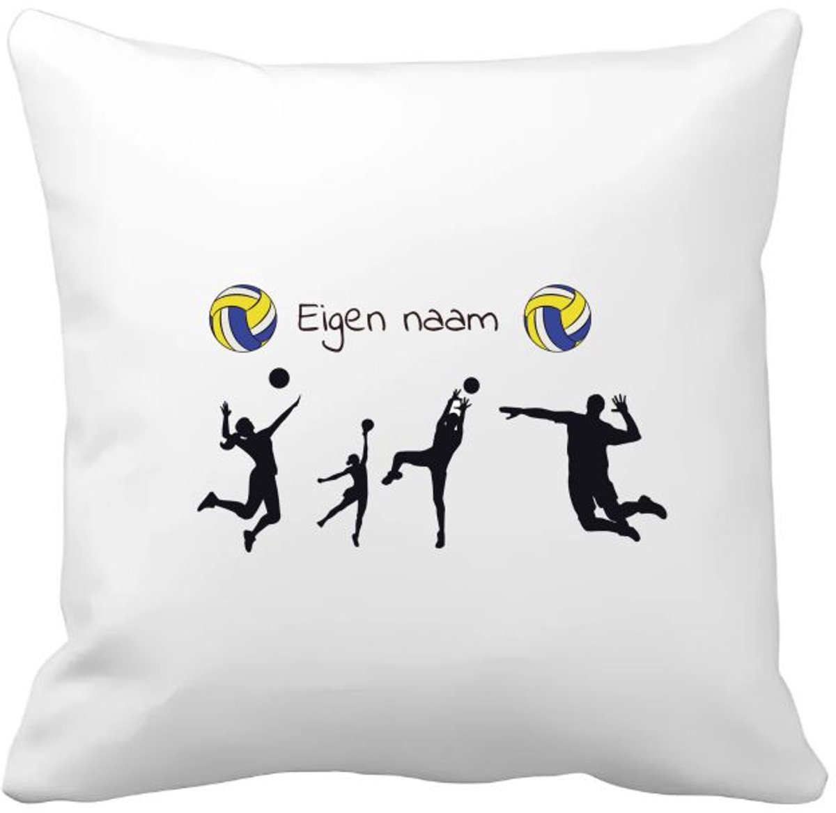 Akyol voetbal met naam - Kussen hoes - Voetbal - voetbal fans - cadeau - verjaardag - geschenk - gepersonaliseerd - 40 bij 40 cm Multicolor