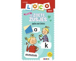 foto van Loco Mini - De Zoete Zusjes spelen met letters 4-6 jaar