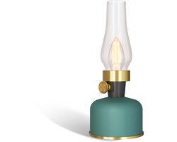 Calex Lavinio Oplaadbare Tafellamp - Draadloos - LED Olie...