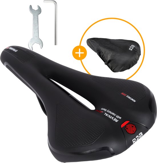 Selle de Vélo R2B pour VTT et Vélo de Route – Unisexe – Selle
